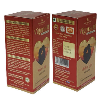 Deep Ayurveda Vigora-M Massage Oil for Men - Indyancart
