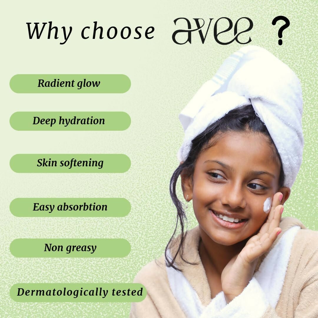 Avee Kids baby body lotion for kids 5-12 years, with oats, vitamins B5 & E, shea and cocoa butter, non-greasy deep hydration