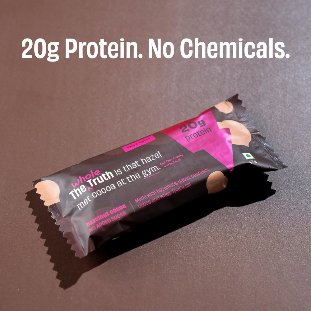 The Whole Truth High Protein Hazelnut Cocoa Protein Bar
