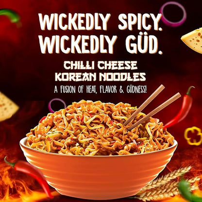 WickedGud Chilli Cheese Korean Noodles Combo