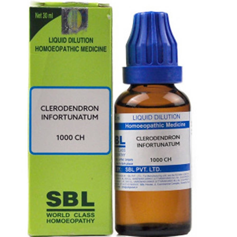 SBL Homeopathy Clerodendron Infortunatum Dilution