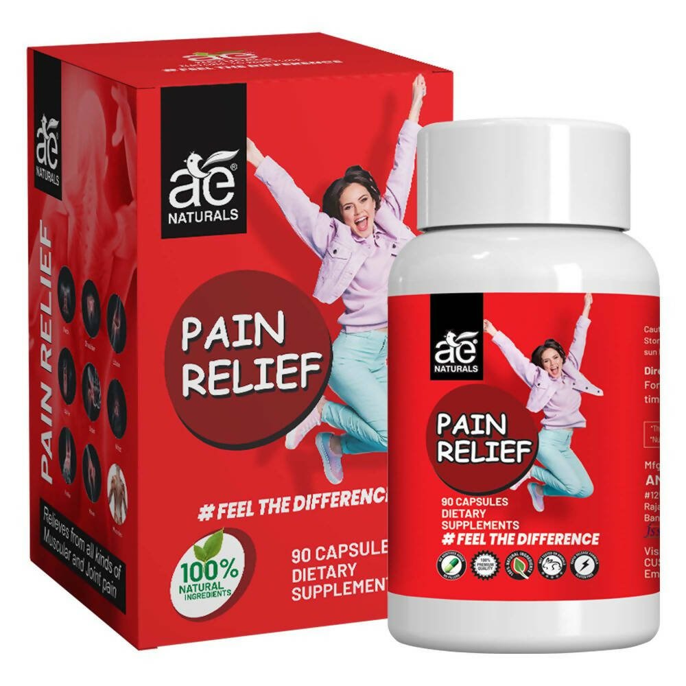 Ae Naturals Pain Relief Capsules - Indyancart