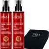 Jiva Ayurveda Pain Calm Oil 200 ml (Pack of 2) with Free Knee Cap | Ayurvedic Pain Relief Oil for Joint, Knee, Back & Muscle Pain | Fast Absorption Herbal Massage Oil