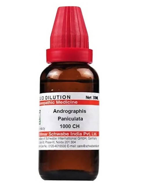 Dr. Willmar Schwabe India Andrographis Paniculata Dilution
