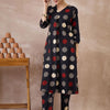 Dhiyona IE Women Printed Regular Pure Cotton Kurta with Trousers