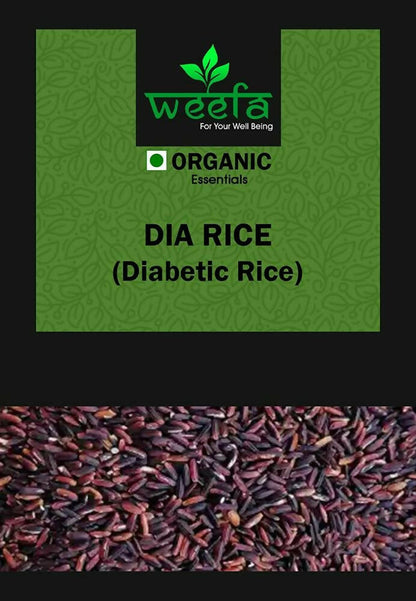 Weefa Organic Low Gi Diabetic Friendly Dia Rice