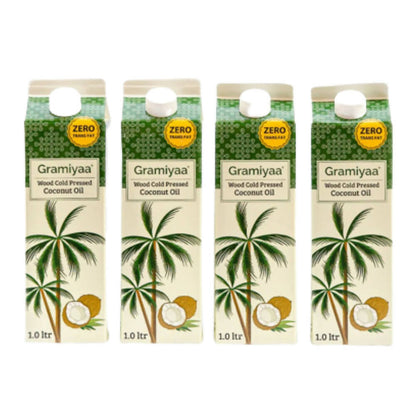 Gramiyaa Wood Cold Pressed Coconut Oil