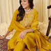 Dhiyona IE Women Ethnic Motifs Embroidered Empire Thread Work Kurta with Trousers & With Dupatta