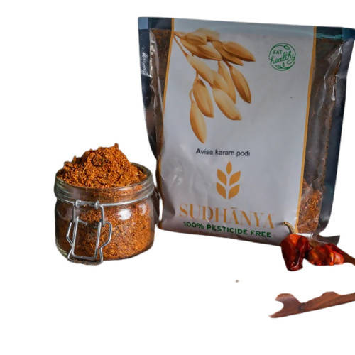 Sudhanya Organic Avisa Karam Podi (Flax Seeds Powder)