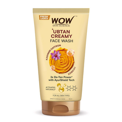 WOW Skin Science Ubtan Creamy Face Wash