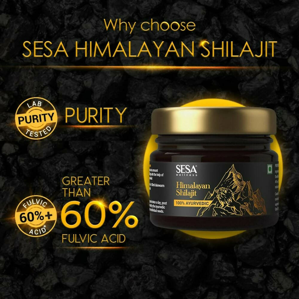 Sesa Wellness Himalayan Sj Resin - Indyancart