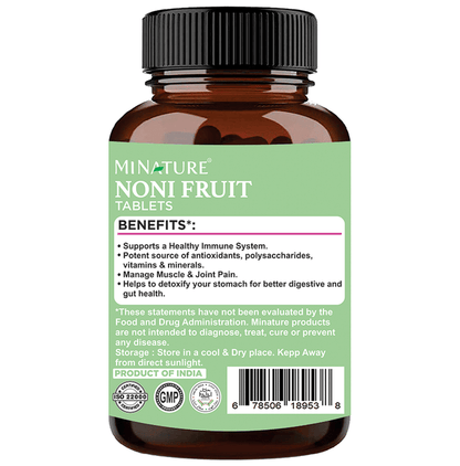 Minature Noni Fruit Tablets