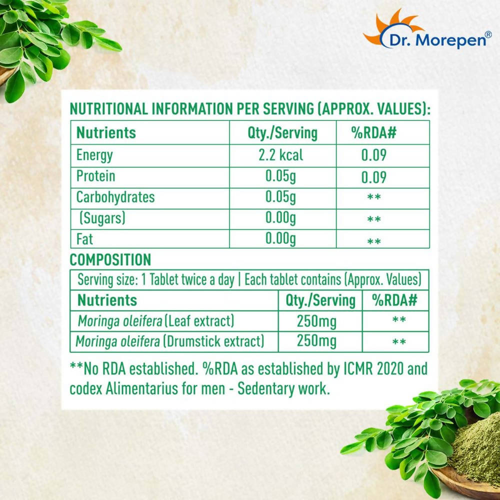 Dr. Morepen Moringa Tablets