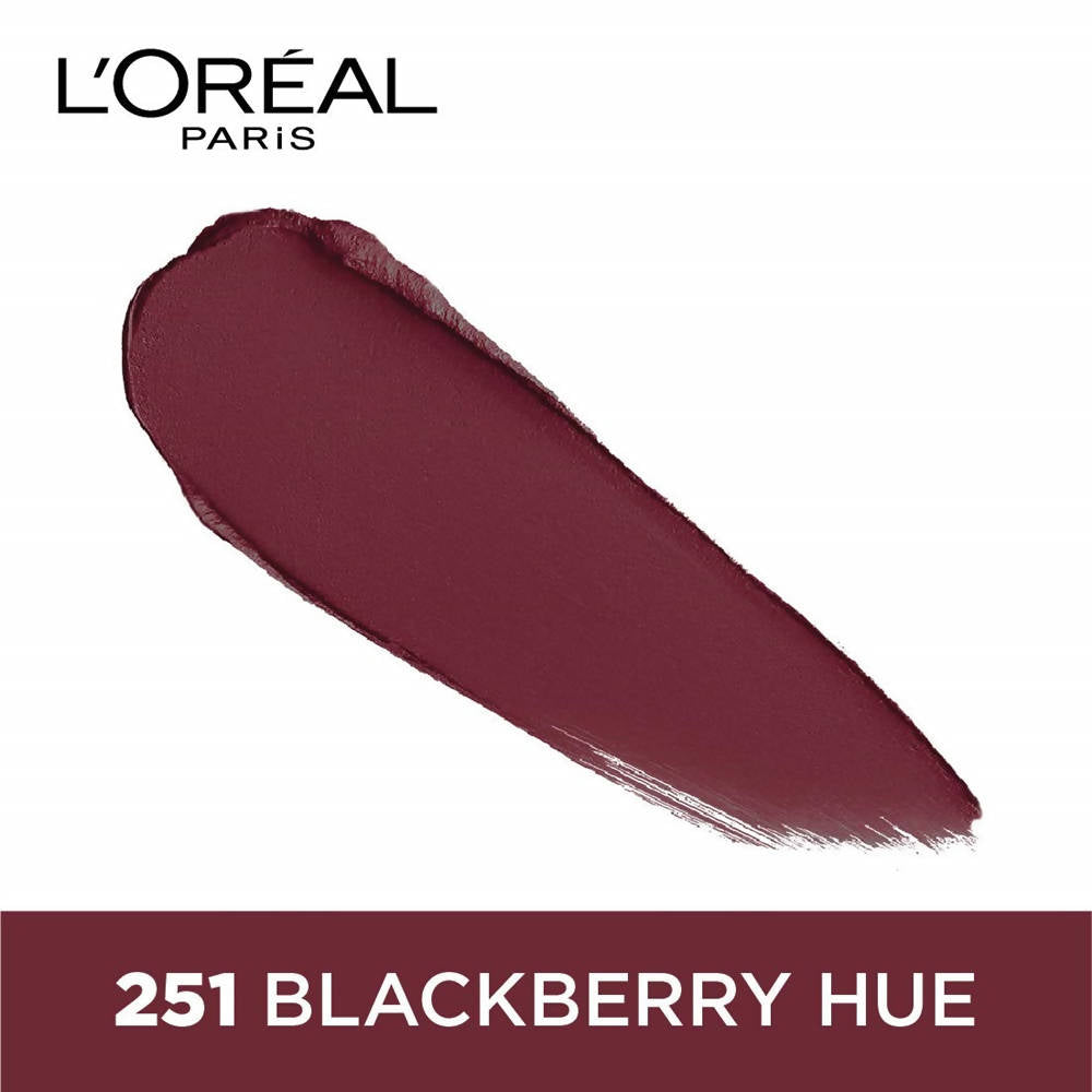 L'Oreal Paris Color Riche Moist Matte Lipstick - 251 Blackberry Hue