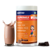 Gritzo SuperMilk Height+ Health Drink for 7-9y Girls - Double Chocolate Flavor
