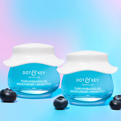 Dot & Key 72HR Hydrating Gel Moisturizer, Pack of 2