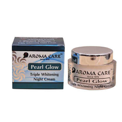 Aroma Care Pearl Glow Triple Whitening Night Cream - Indyancart