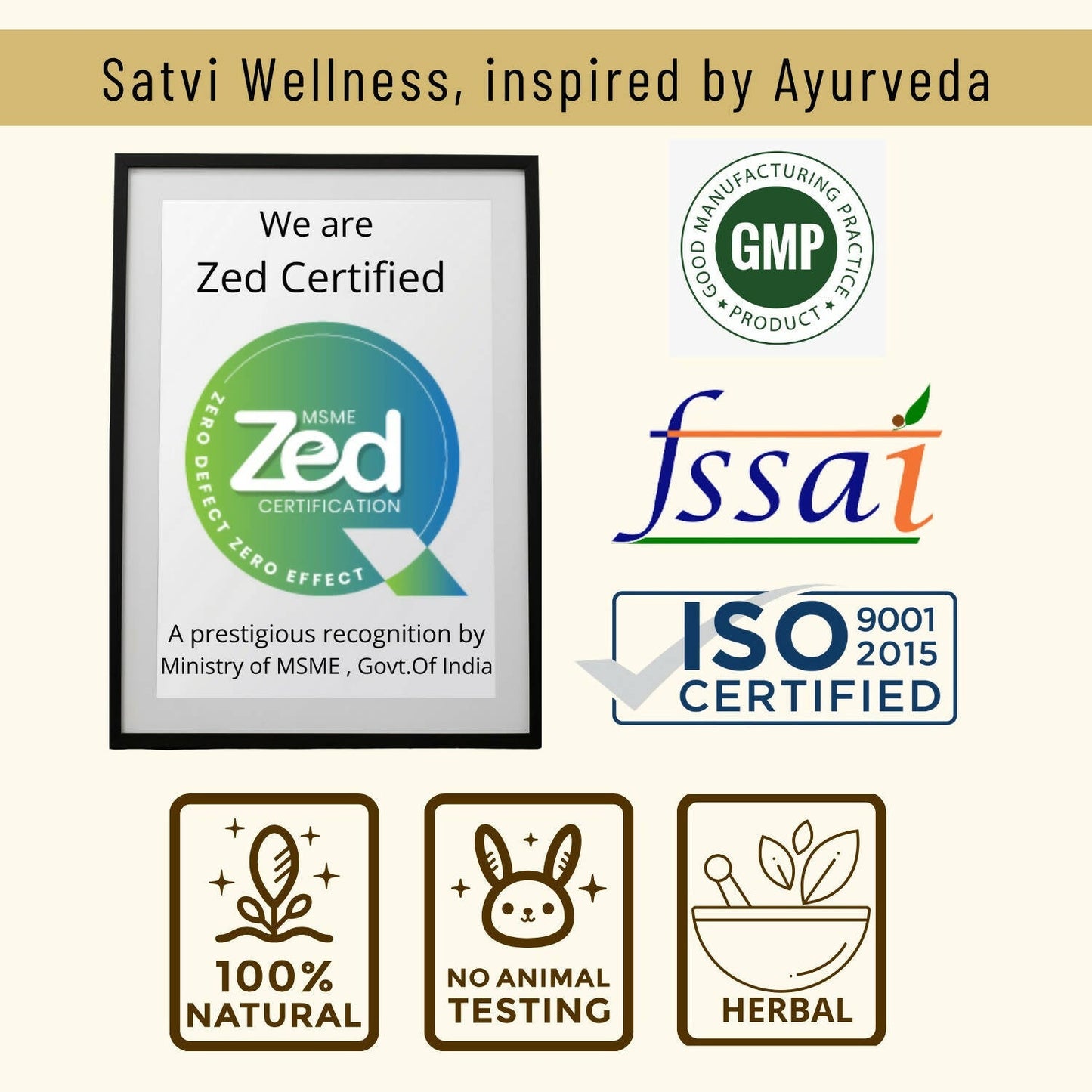 Satvi Wellness Dahasamani | Herbal Drink Mix - Indyancart