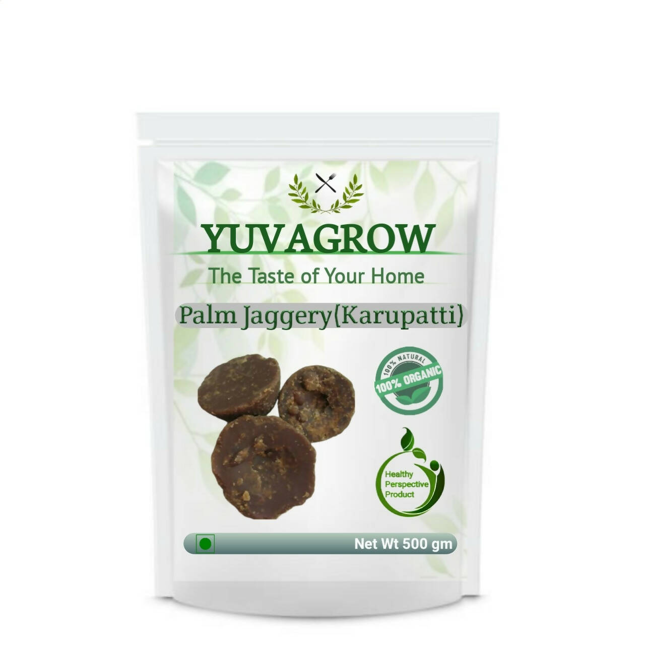 Yuvagrow Palm Jaggery (Karupatti) - Indyancart