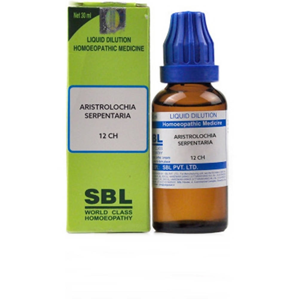 SBL Homeopathy Aristrolochia Serpentaria Dilution