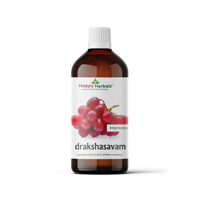 Happy Herbals Drakshasavam