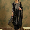 Dhiyona IE Ethnic Motifs Embroidered Panelled Kurta With Trousers & Dupatta