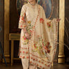 Dhiyona IE Floral Printed V Neck Kurta With Trousers & Dupatta