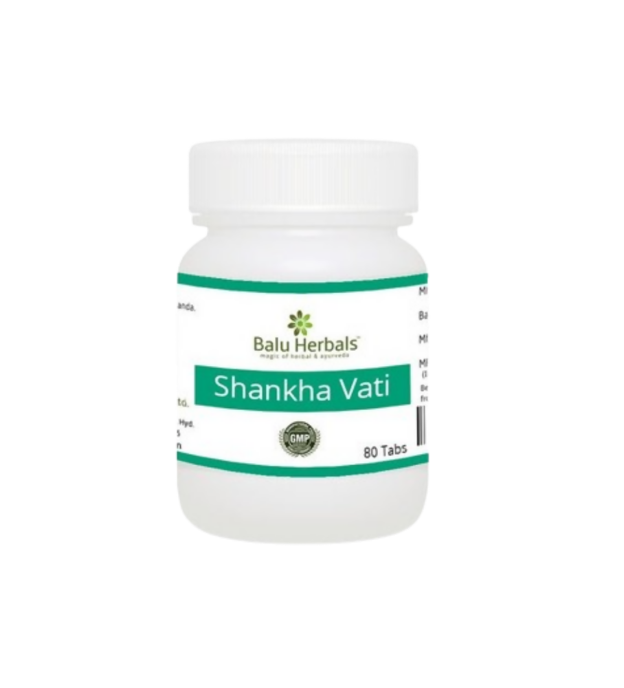 Balu Herbals Shankha Vati Tablets - Indyancart