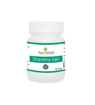 Balu Herbals Shankha Vati Tablets