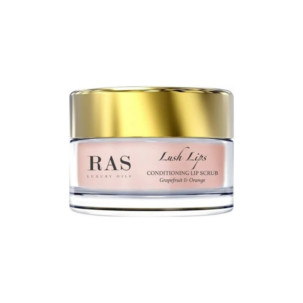 Ras Luxury Oils Lush Lips Conditioning & Brightening Lip Scrub - Indyancart