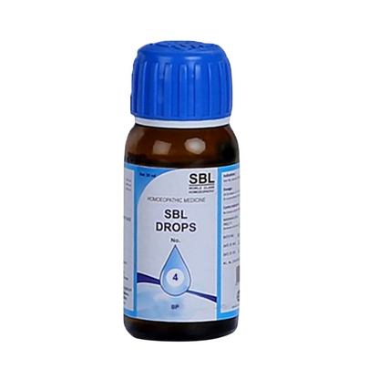 SBL Homeopathy Drops No. 4 (For BP)