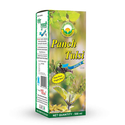 Basic Ayurveda Panch Tulsi Juice Ras - Limited Time Offer