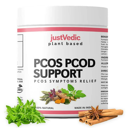 Just Vedic PCOS PCOD Support Drink Mix - Indyancart