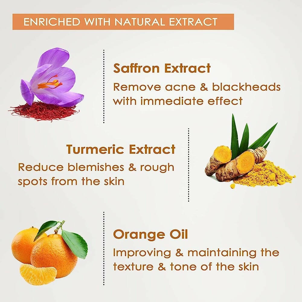 NutriGlow Gold Kesar Facial Kit - Indyancart