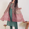 Indyancart IE Ethnic Motifs Embroidered Regular Thread Work Kurta With Trousers & Dupatta