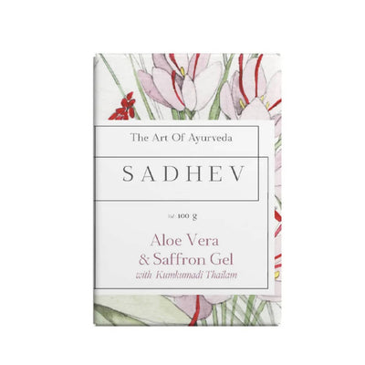 Sadhev Aloe Vera & Saffron Gel With Kumkumadi Thailam