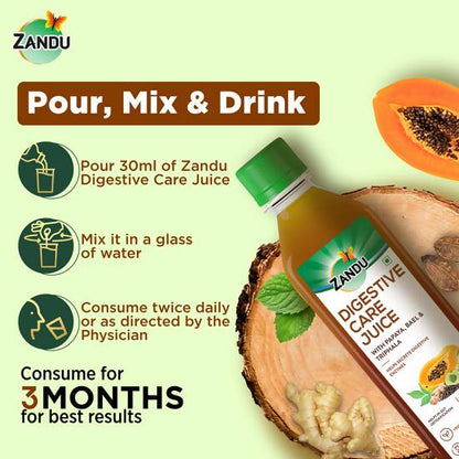 Zandu Digestive Care Juice - Indyancart