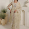 Dhiyona IE Women Solid Kurta with Trouser