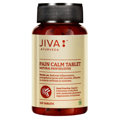 Jiva Ayurveda Pain Calm Tablets - Indyancart