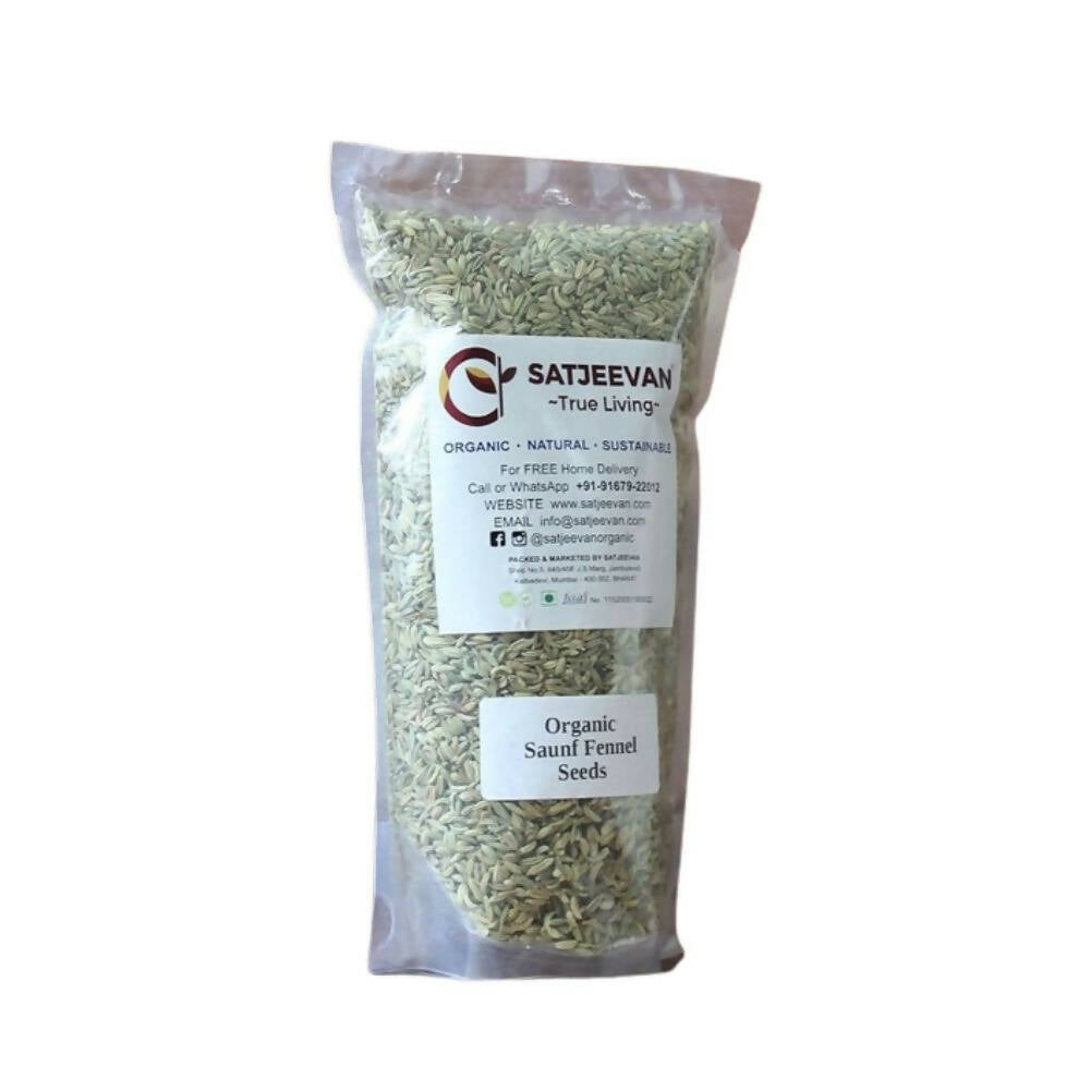Satjeevan Organic Saunf Fennel Seeds