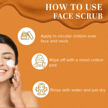 Khadi Natural Rose & Papaya Face Scrub + Sandal & Rose Face Pack