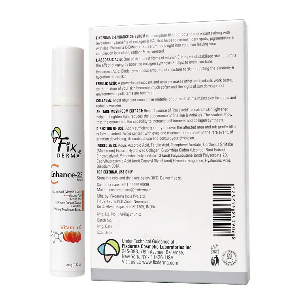 Fixderma “C” Enhance-25 Serum - Indyancart