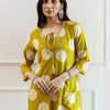 Dhiyona IE Women Geometric Printed A-Line Kurta with Palazzos