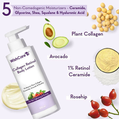Wishcare Collagen Retinol Body Lotion - Indyancart