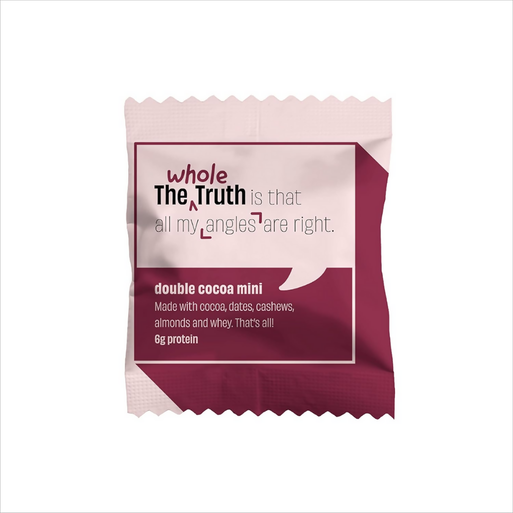 The Whole Truth Mini Protein Bars - Double Cocoa