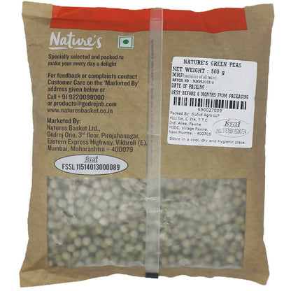Nature's Green Peas