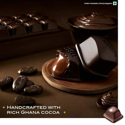 Fabelle Heavenly Dark Mousse with Ghana Cocoa Luxury Bar