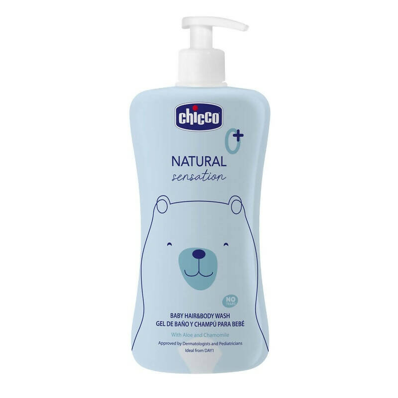 Chicco Baby Natural Sensation Hair & Body Cleanser - Indyancart