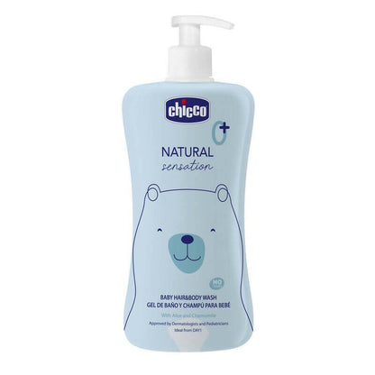 Chicco Baby Natural Sensation Hair & Body Cleanser - Indyancart
