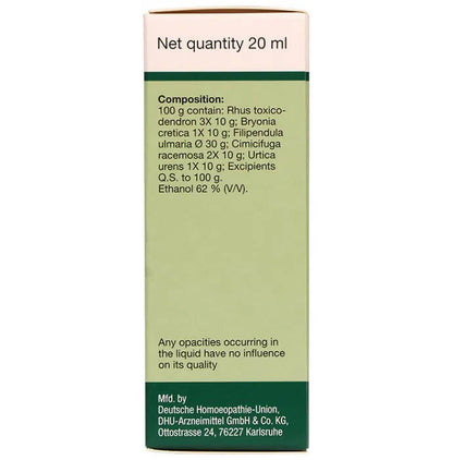 Dr. Willmar Schwabe Germany Rhus Toxicodendron Pentarkan Ptk. 73 Drops - Indyancart